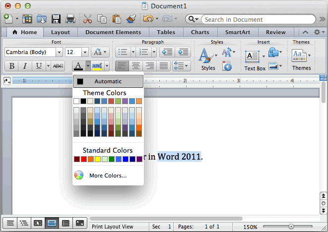 word v15 for mac - place a background